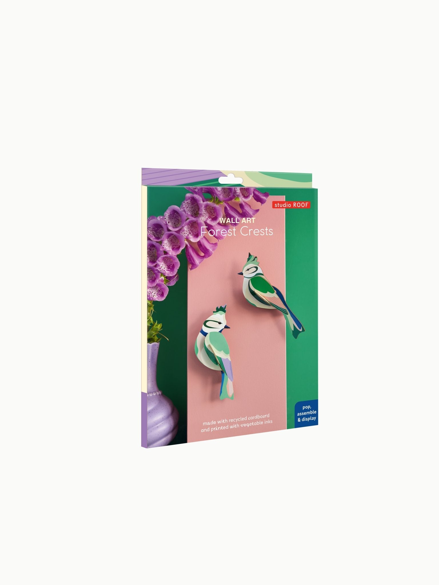 Toppede Skovfugle Wall Art - Studio ROOF - NaturHandel.dk