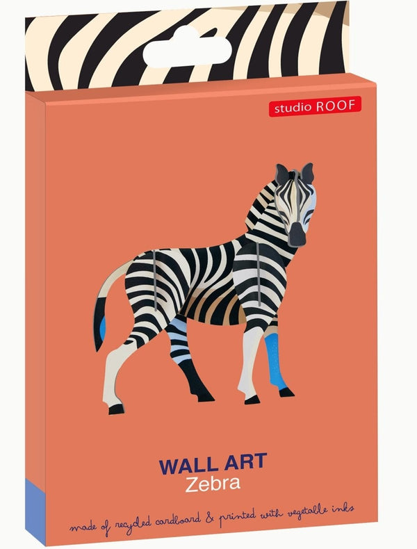 Zebra Wall Art - Studio ROOF - NaturHandel.dk